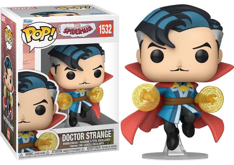 Funko Pop Marvel Friendly Neighborhood Spider-Man - Doctor Strange No:1532 Bobble-Head