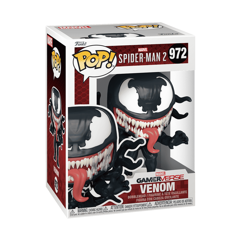 Funko Pop Marvel Gamerverse Spider-Man 2 - Venom No:972 Bobble-Head
