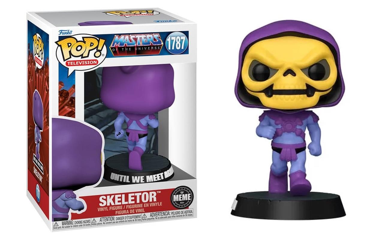 Funko Pop Masters Of The Universe Meme - Skeletor Running Away No:1787