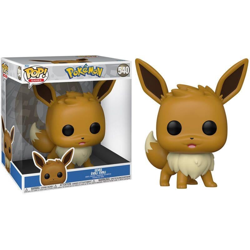 Funko Pop Pokemon - Eevee 10 Inc Jumbo 25 Cm No:540