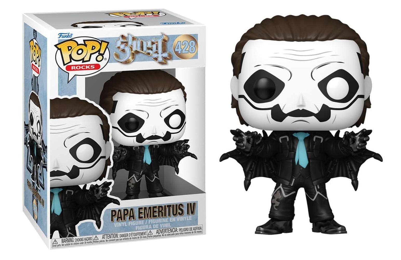 Funko Pop Rocks Papa Emeritus Iv (bat Outfit) (glitter) No:428