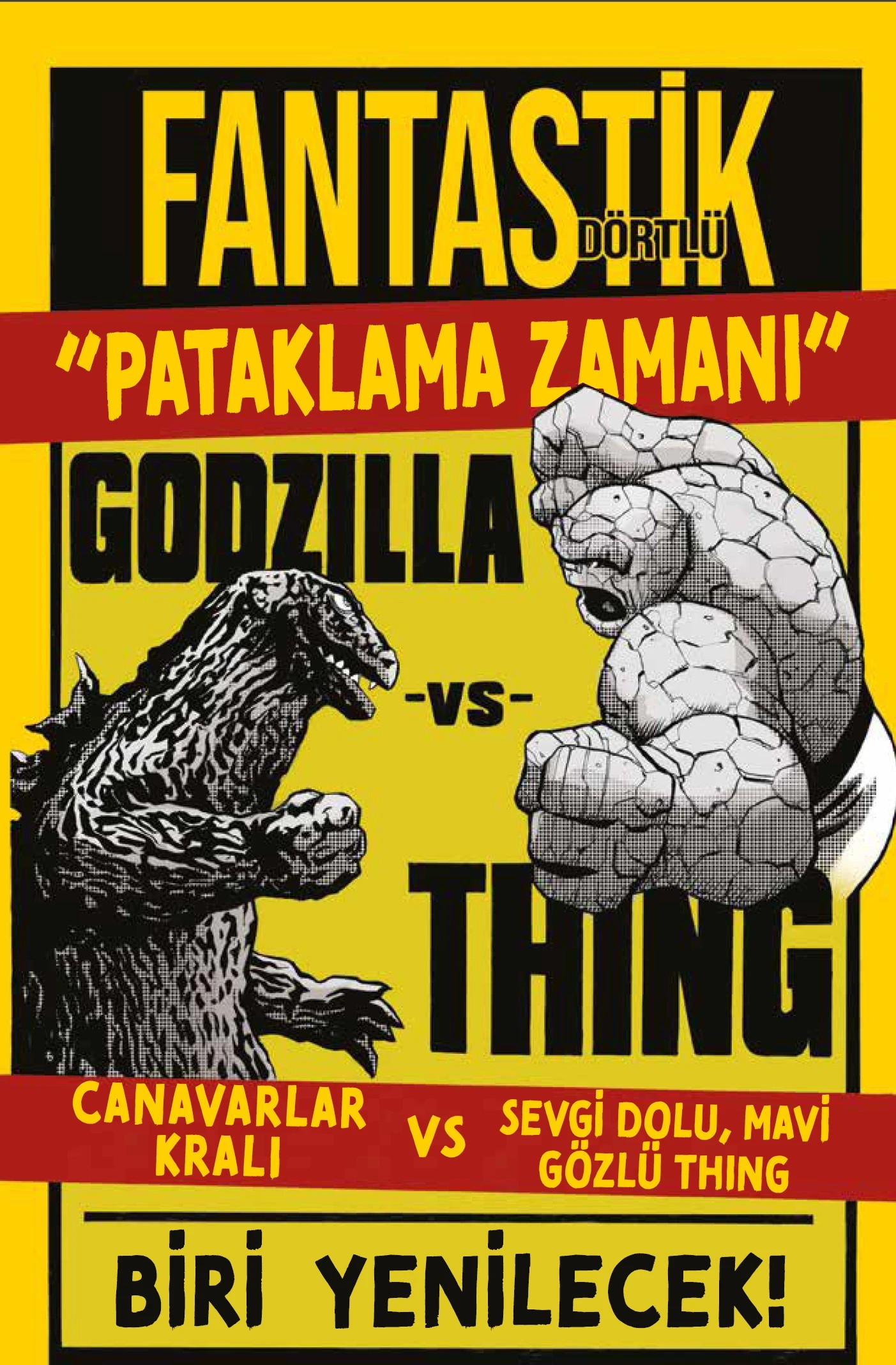 Godzilla vs. Fantastik Dörtlü (A Kapak)