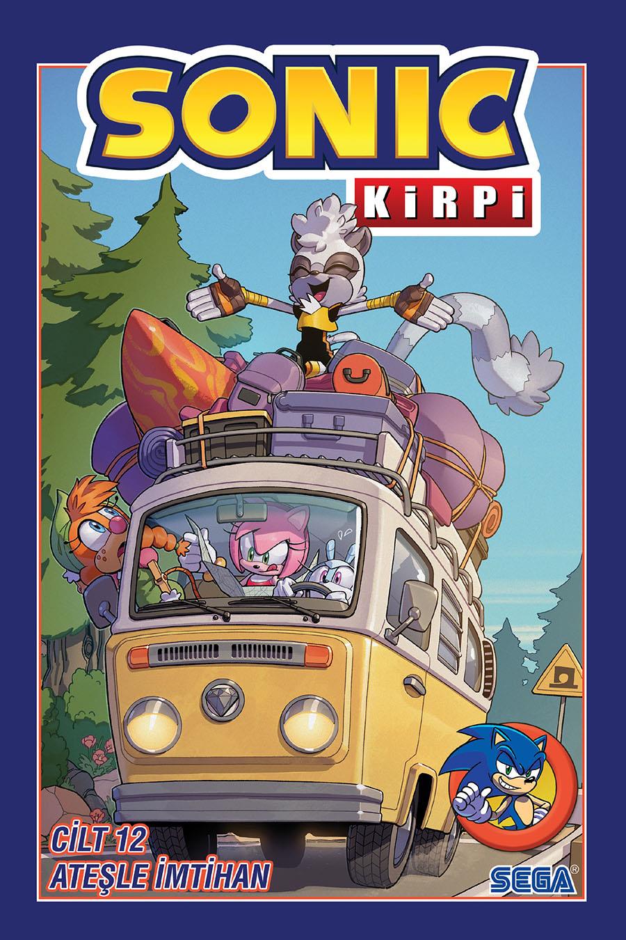 Kirpi Sonic Cilt 12 - Ateşle  İmtihan