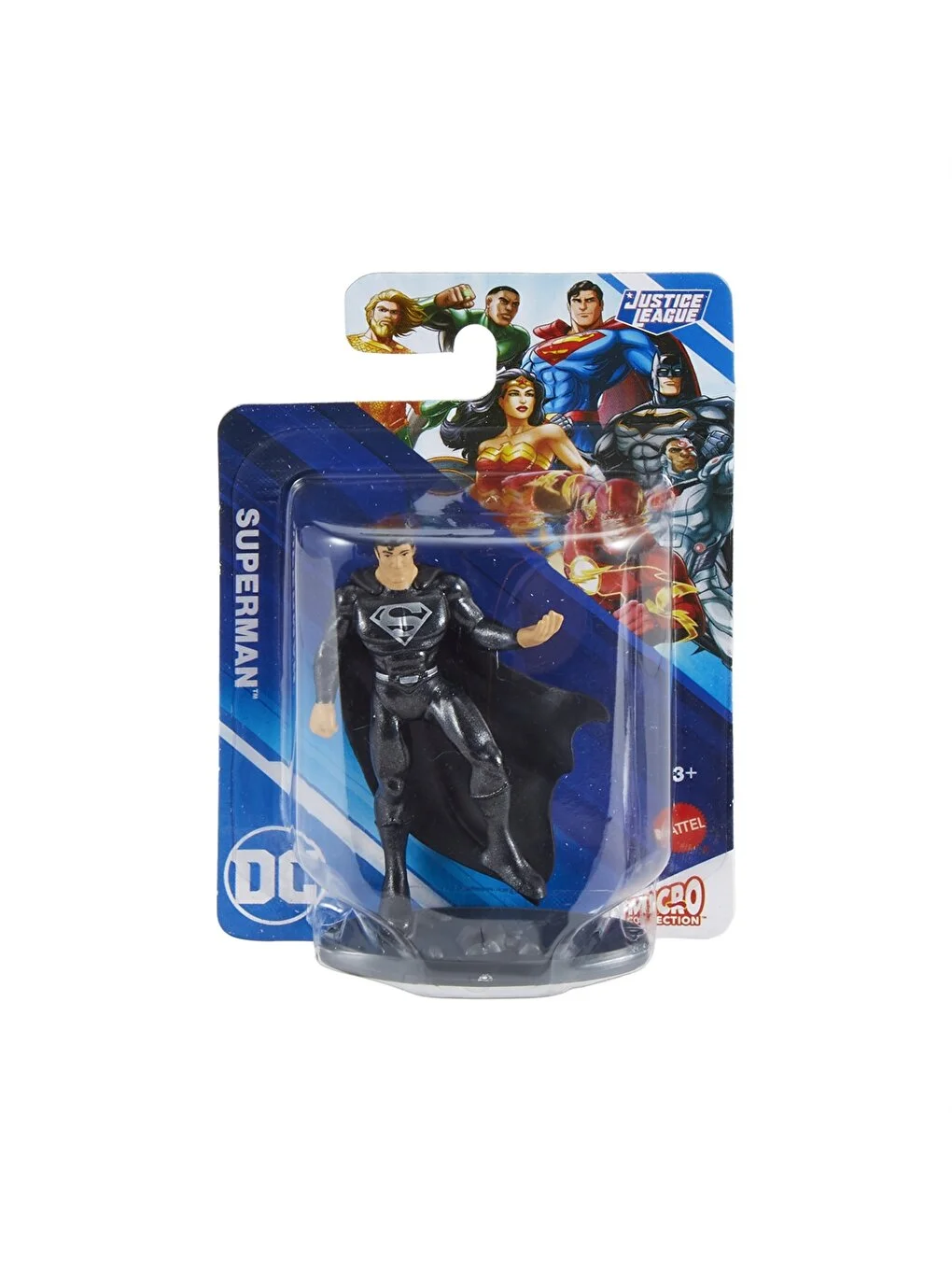 Mattel DC Justice League Micro Collection Superman Black Suit