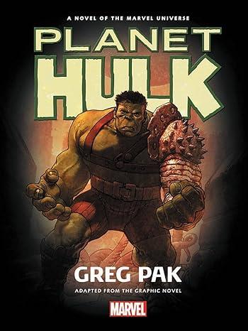 Planet Hulk HC Novel