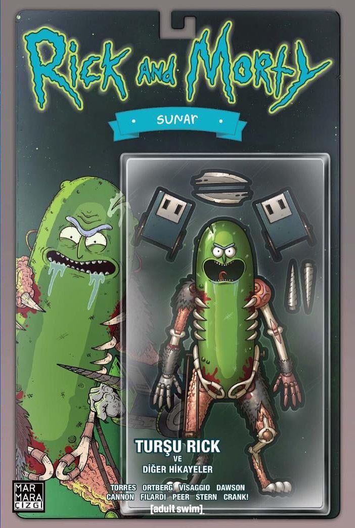 Rick and Morty Turşu Rick ve Diğer Hikayeler Çizman Varyant