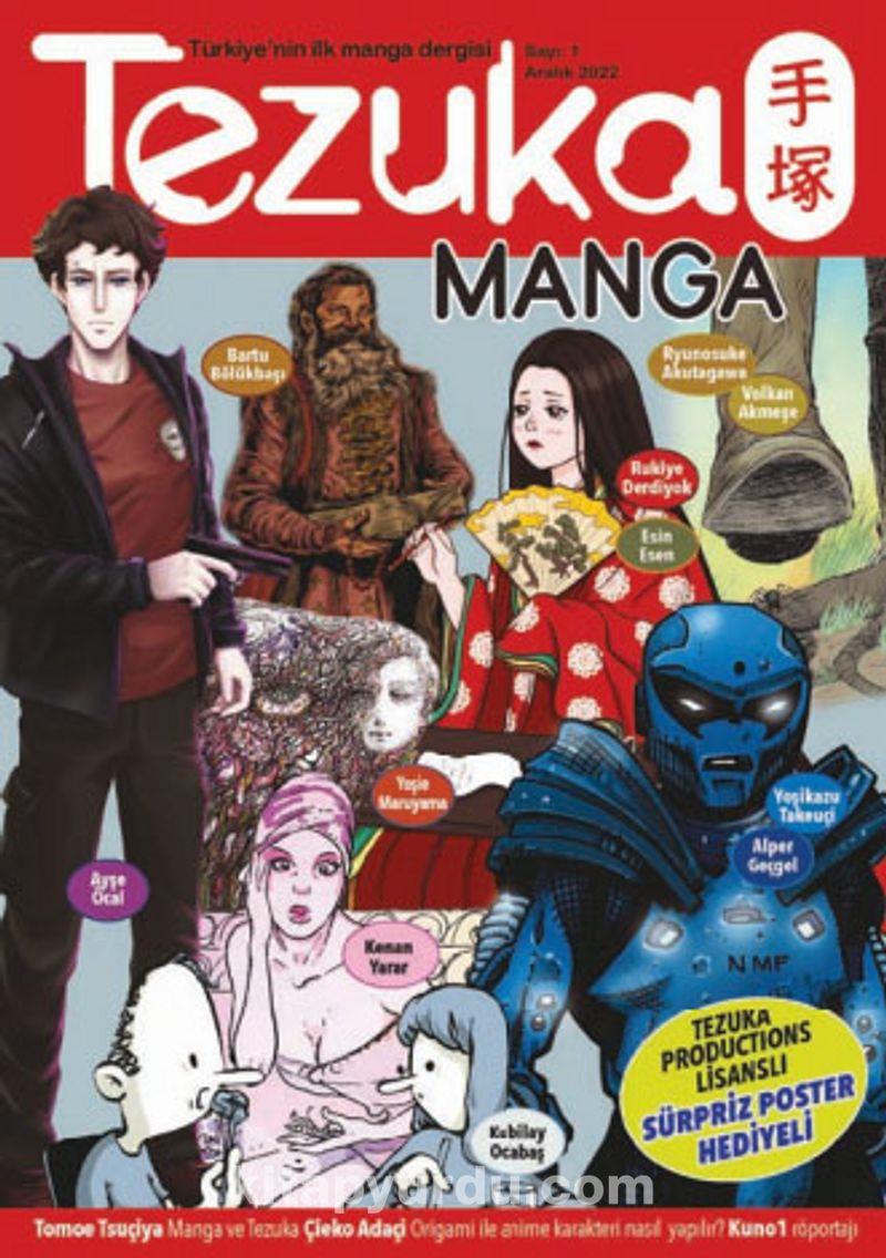 Tezuka Manga Sayı 1 - Aralık 2022 - Lisanslı Poster Hediyeli