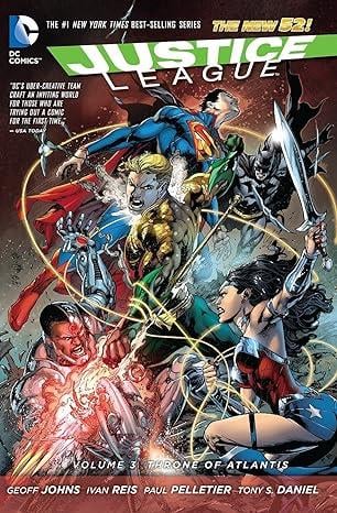 THE NEW 52 JUSTICE LEAGUE VOL. 3 THRONE OF ATLANTIS TPB