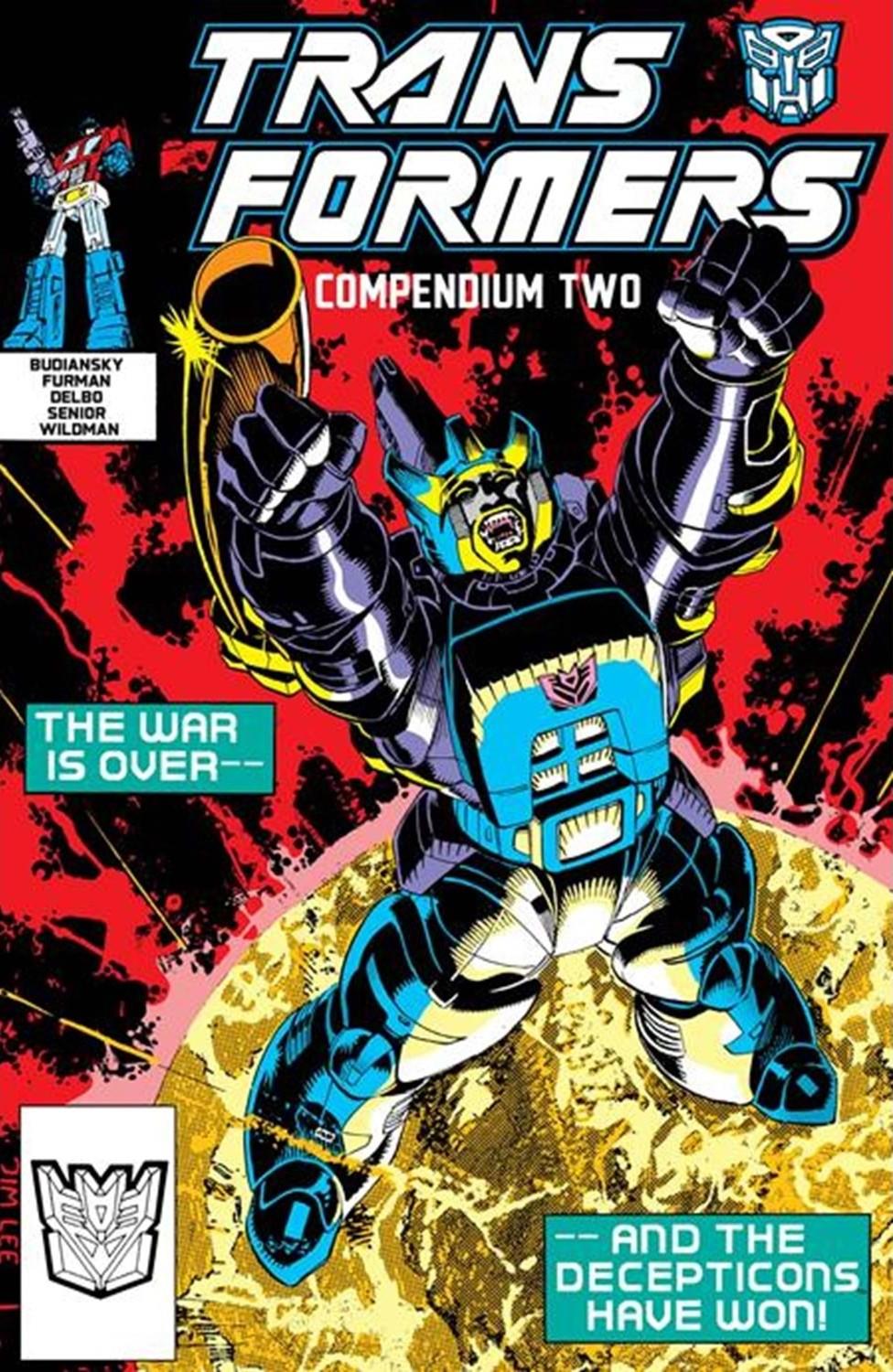 The Transformers Compendium Vol. 2 DIRECT MARKET EXCLUSIVE JIM LEE COVER