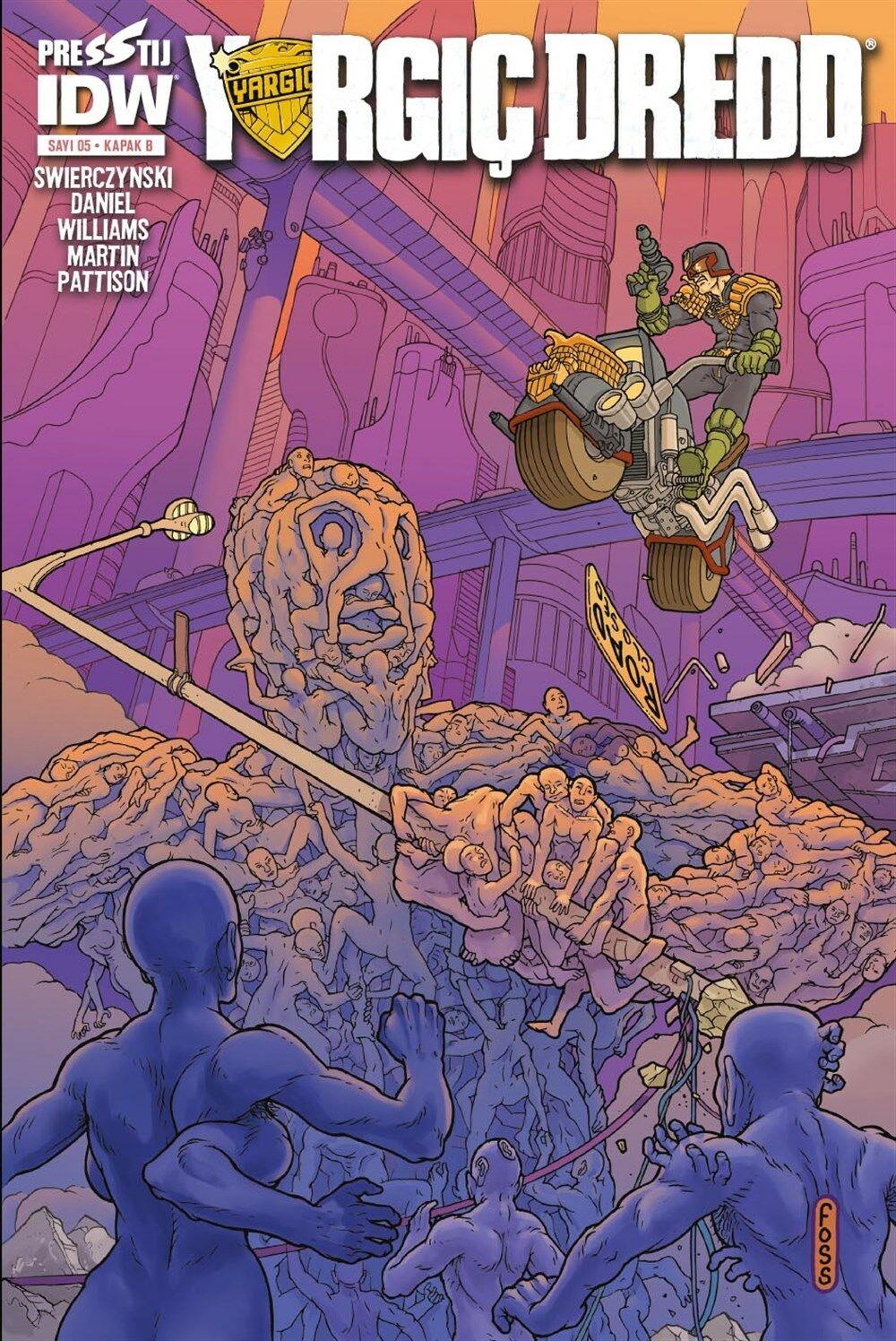 Yargıç Dredd 05: Kapak B