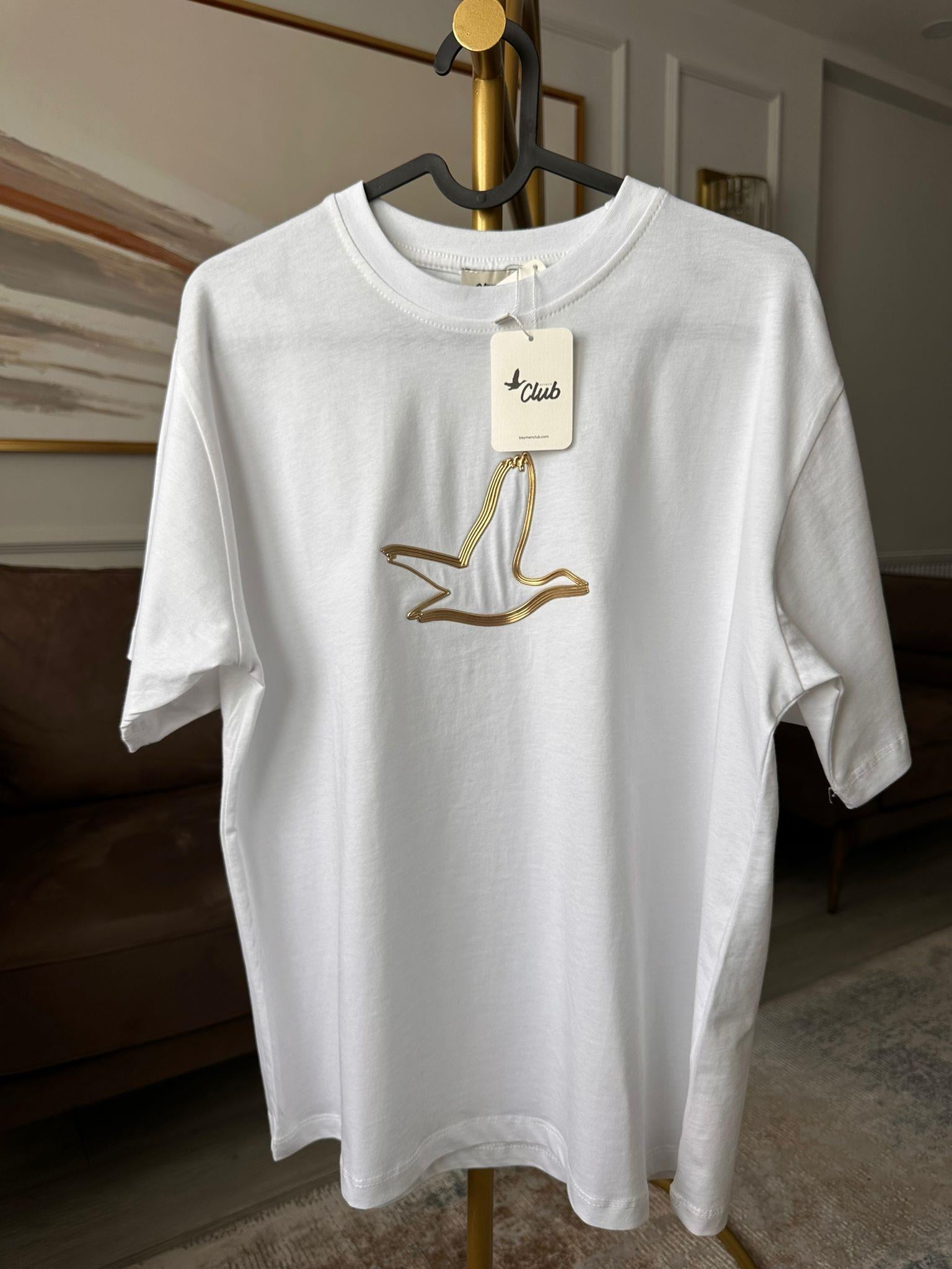 Beymen Gold İşlemeli T-shirt