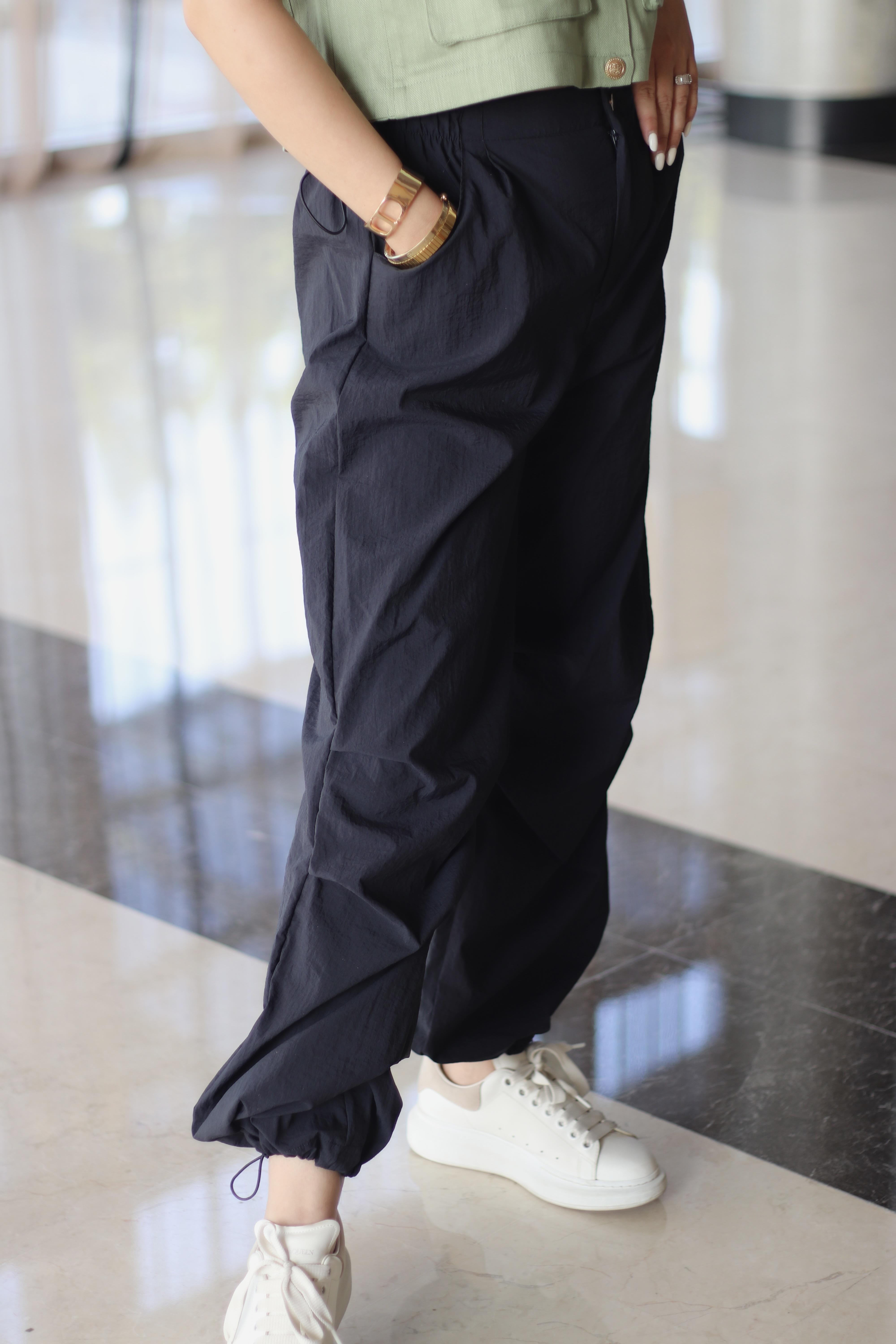 Lastikli Paraşüt Pantolon