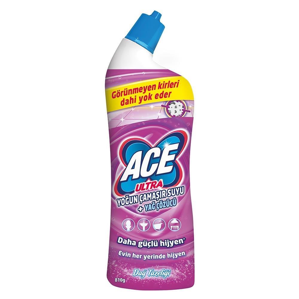 Ace Ultra Power Jel Kıvamlı Çamaşır Suyu Dağ Tazeliği 810 g