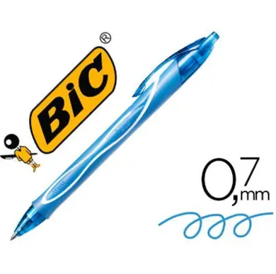 Bic Basmalı Jel Kalem Gelocıty Hızlı Kuruyan Turkuaz
