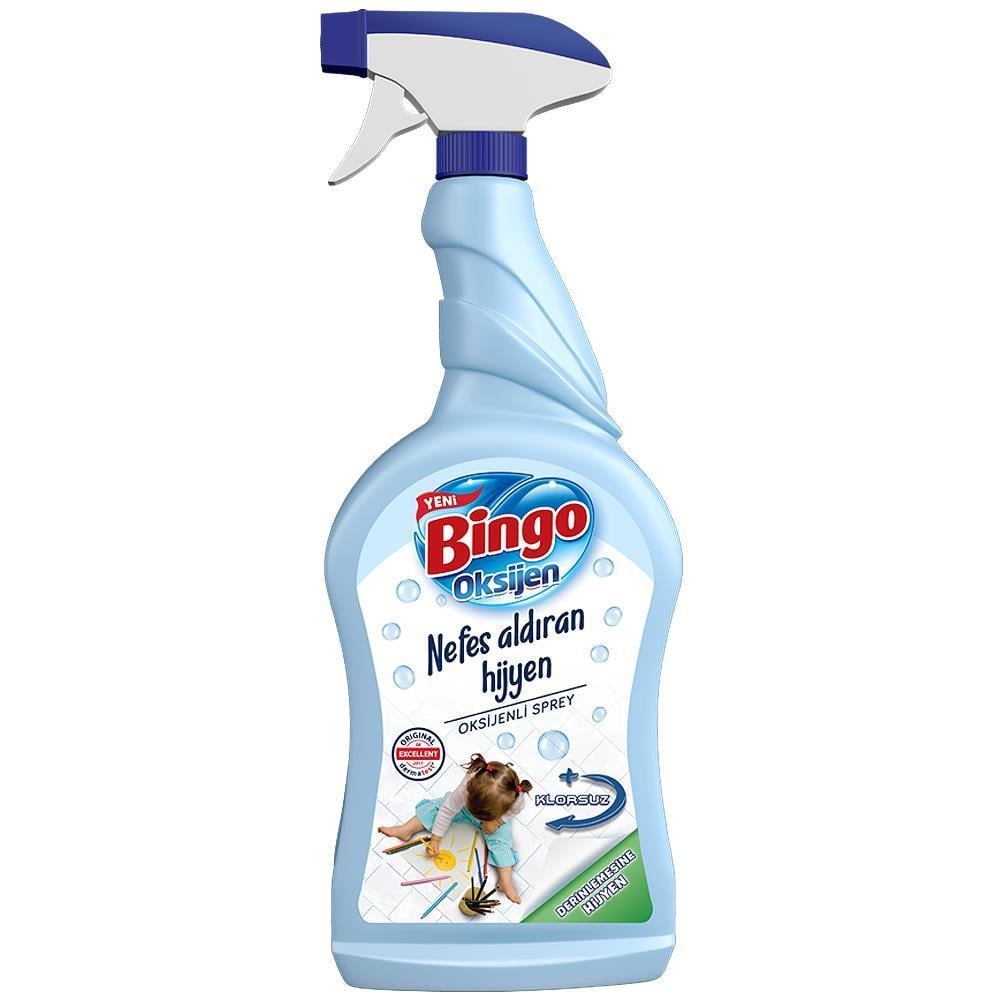 Bingo Oksijen Çok Amaçlı Temizleyici Sprey Okaliptüs 750 ml