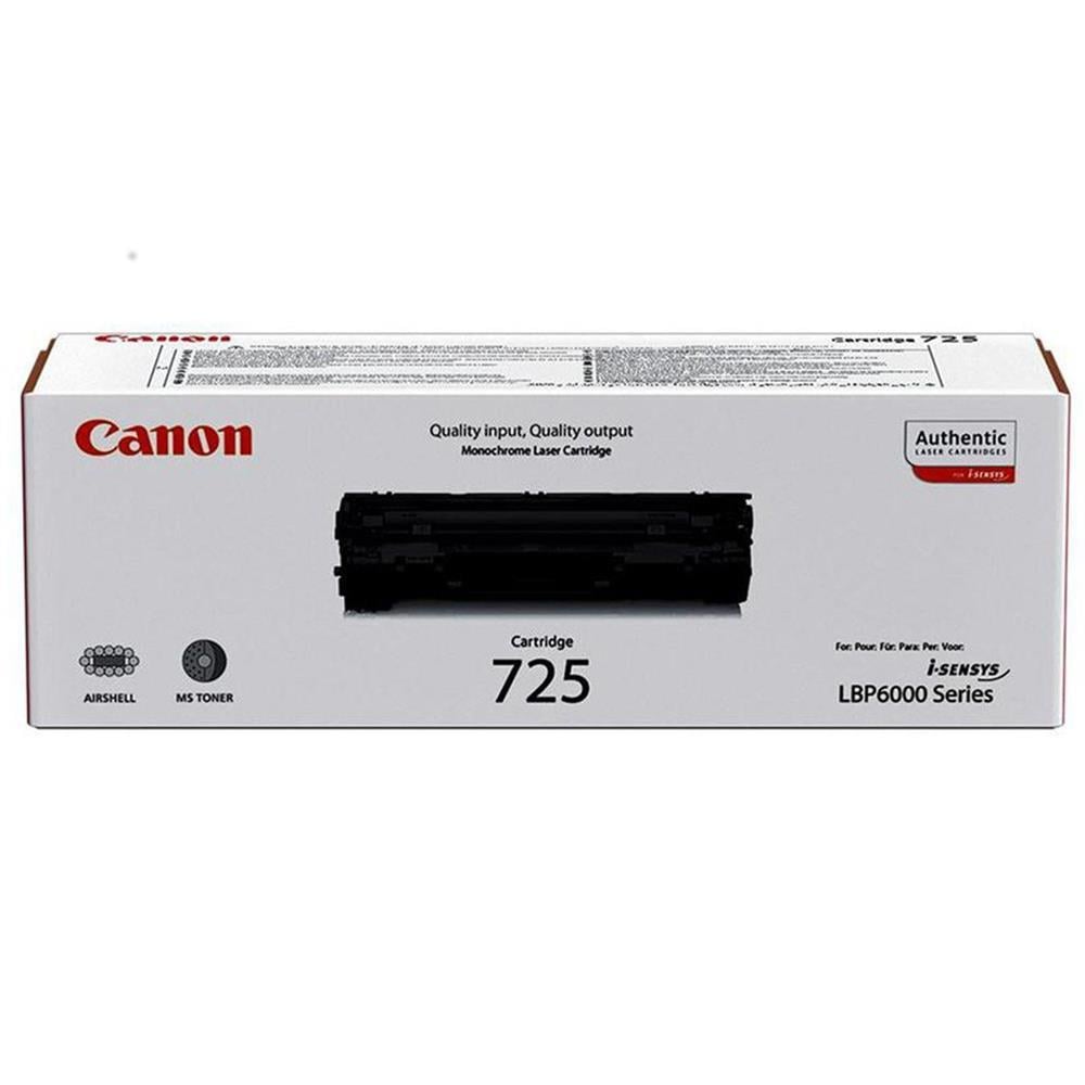 Canon CRG-725 Lazer Toner 1.600 Sayfa - Siyah