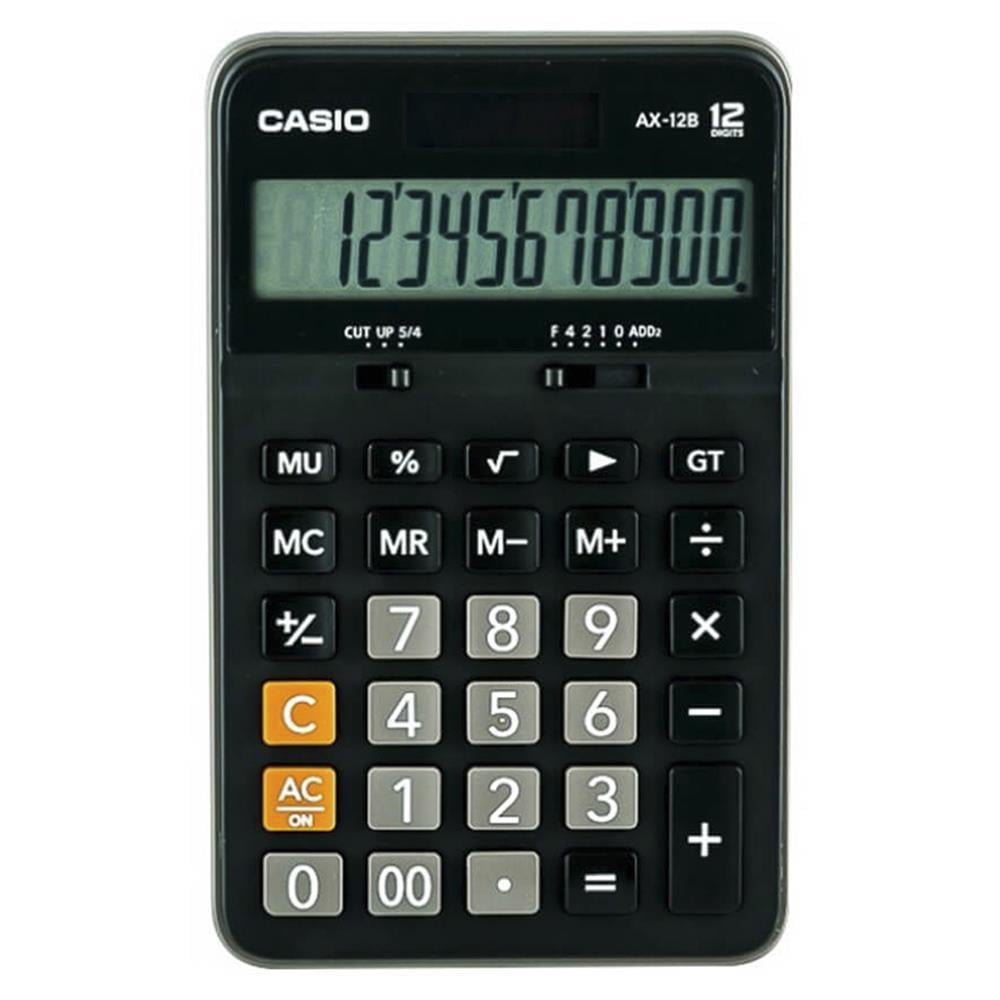 Casio AX-12 Masaüstü Hesap Makinesi 12 Haneli