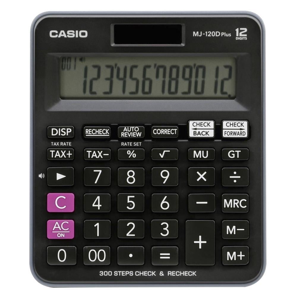 Casio MJ-120D Masaüstü Hesap Makinesi 12 Haneli