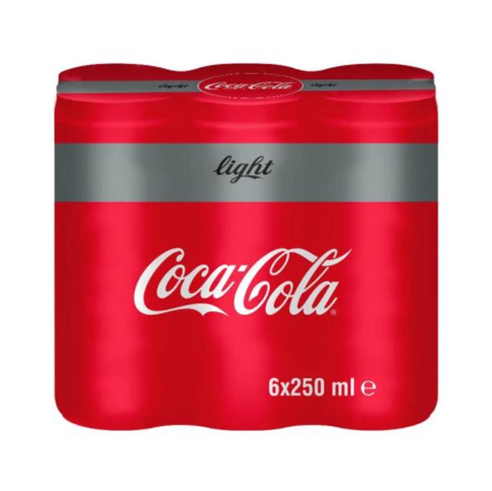 Coca-Cola Light 250 ml 6’lı Paket
