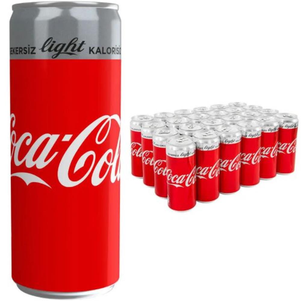 Coca-Cola Light 330 ml 24'lü Paket