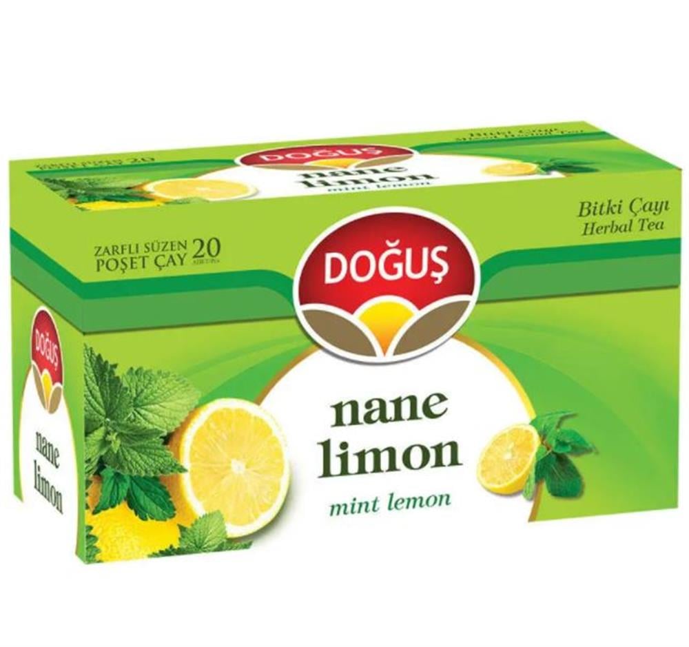 Doğuş Bitki Çayı Nane Limon 20'li Paket