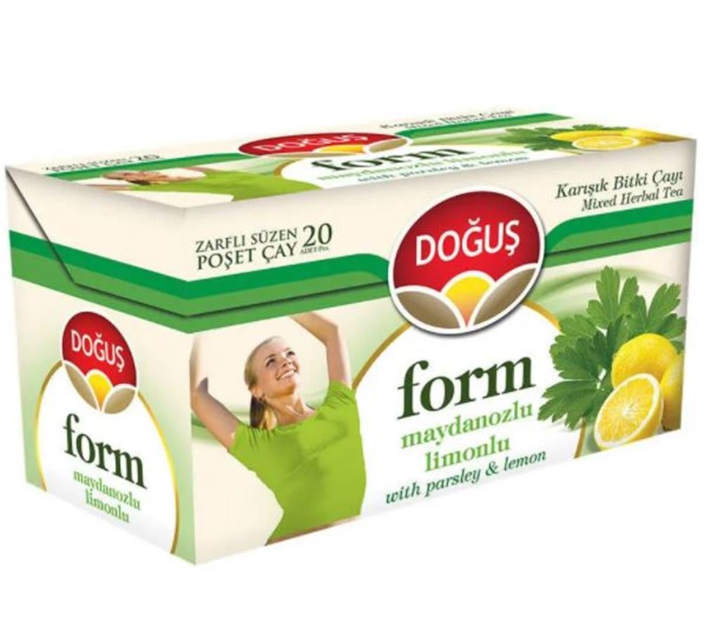 Doğuş Form Bitki Çayı Maydanozlu Limonlu 20'li Kutu