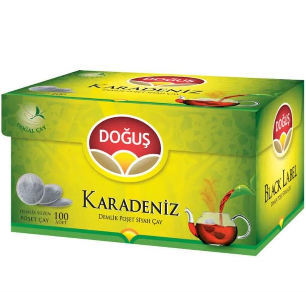 Doğuş Karadeniz Demlik Poşet Çay Bergamotlu 100'lü