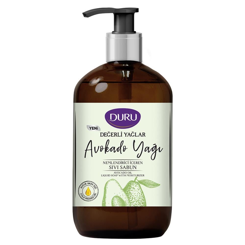 Duru Değerli Yağlar Sıvı Sabun Nemlendiricili Avokado Yağı - 500 ml