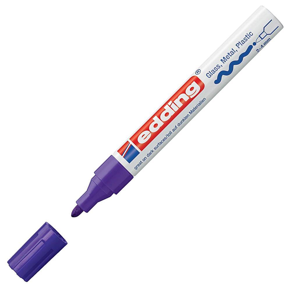 Edding 750 Paint Permanent Markör Kalem Yuvarlak Uç - Mor