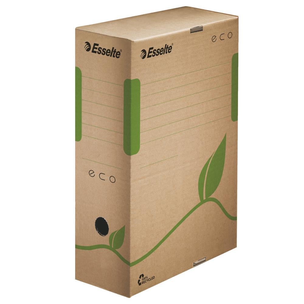 Esselte 623917 Eco Arşiv Kutusu 10 x 23.3 x 32.7 cm - Kahverengi