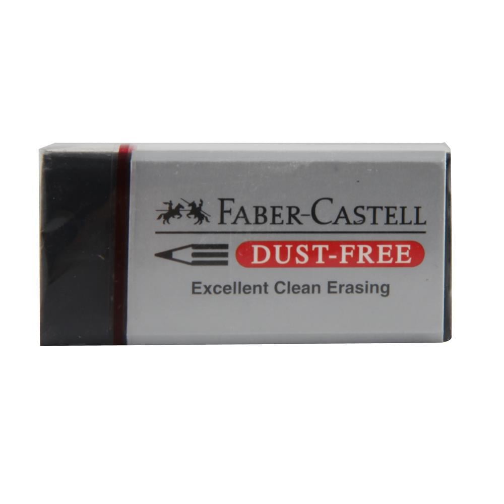 Faber Castell 187171 Dust-Free Küçük Silgi - Siyah