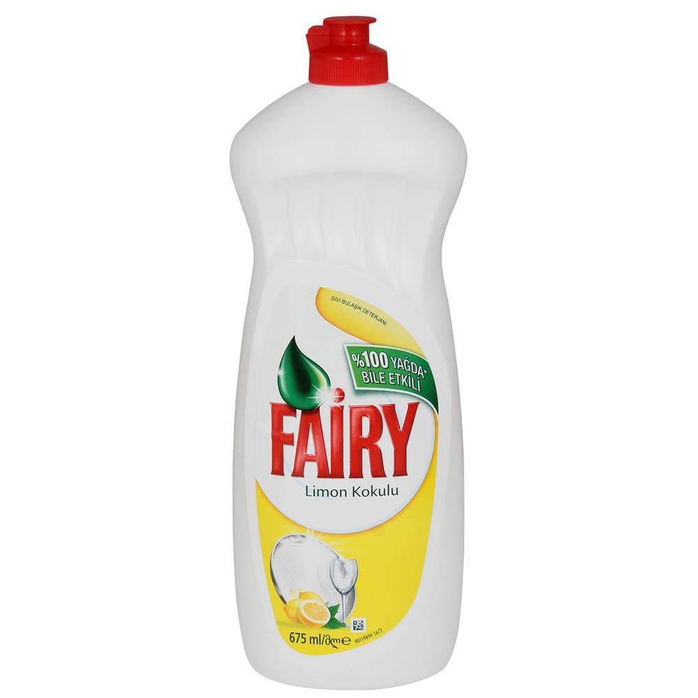 Fairy Elde Yıkama Bulaşık Deterjanı Limon 650 ml
