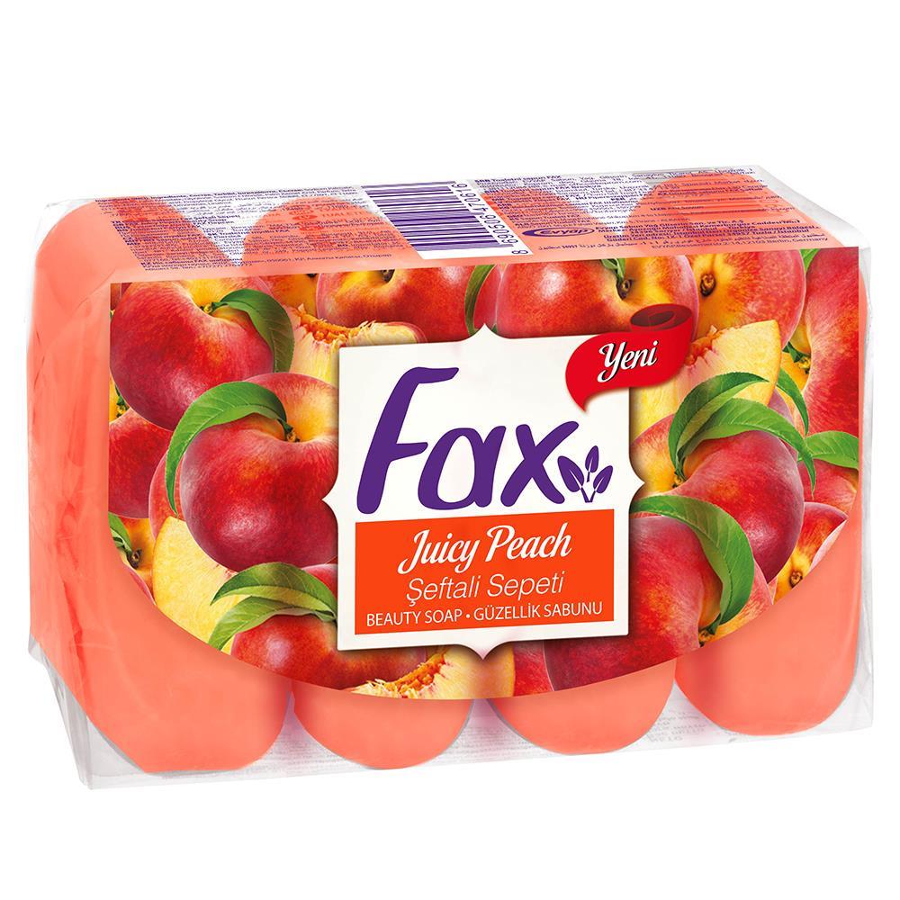 Fax Kalıp Sabun Şeftali Sepeti 4 Adet