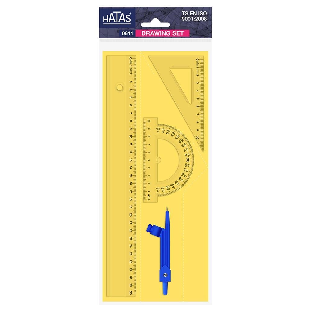 Hatas 0811 Pergelli Ekonomik Çizim Takımı