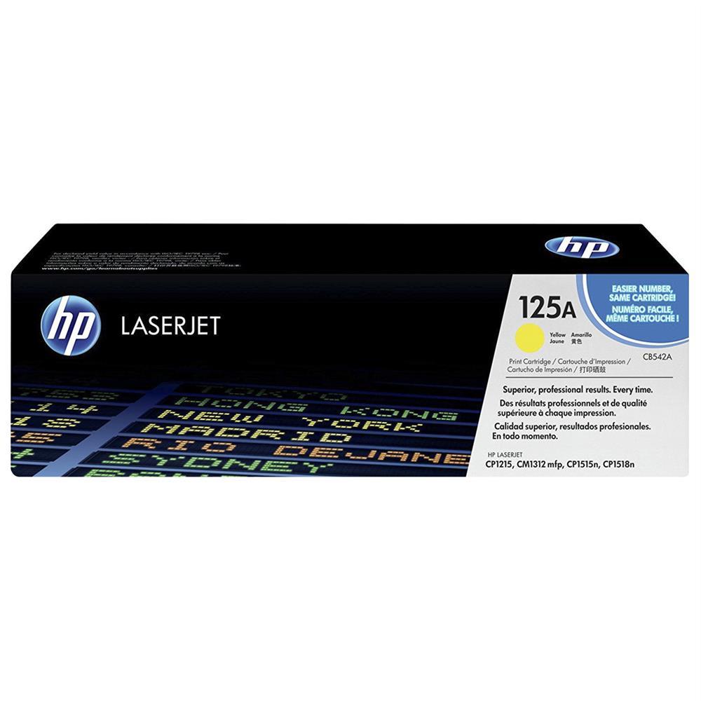 HP 125A CB542A Lazer Toner 1.400 Sayfa - Sarı
