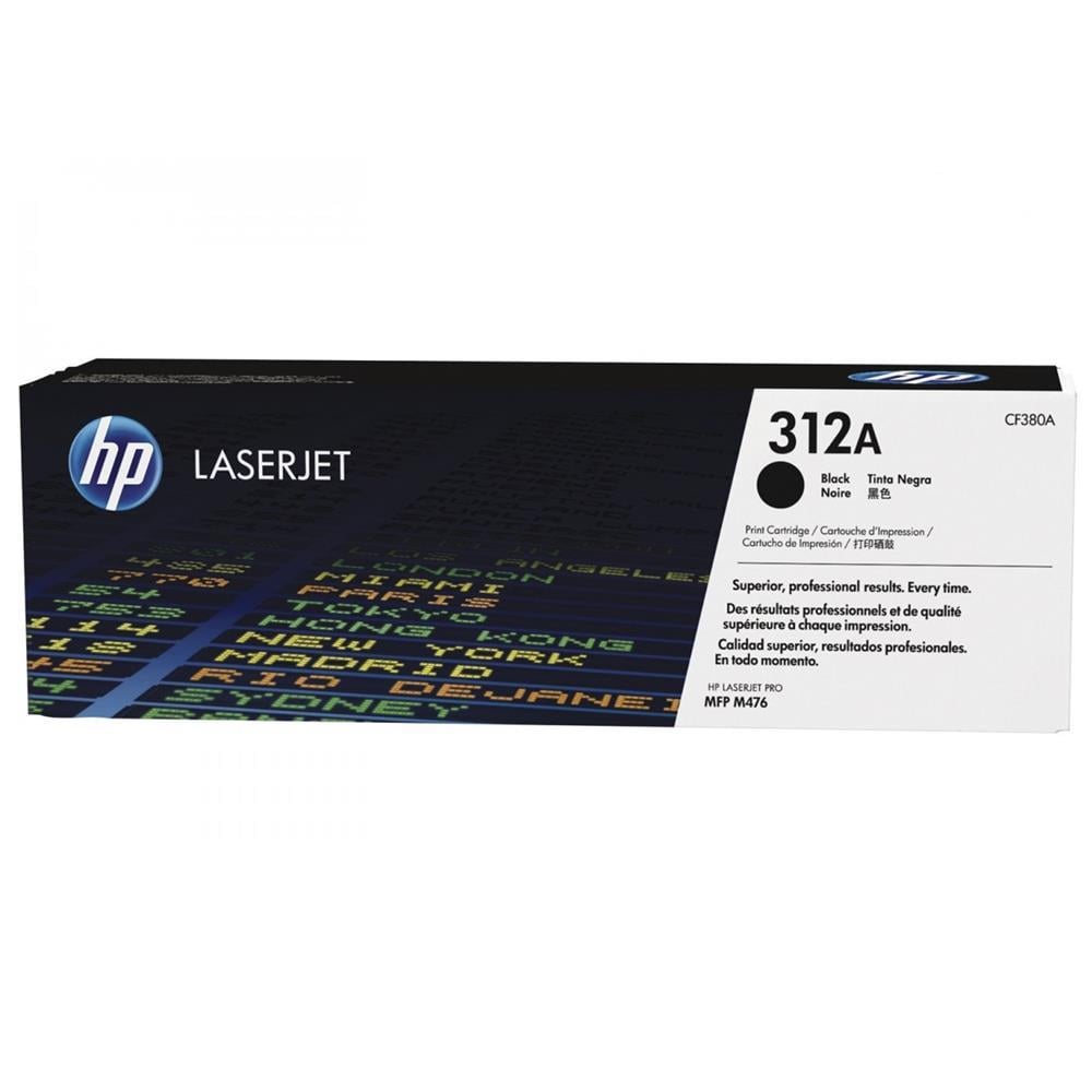 HP 312A CF380A Lazer Toner 2.400 Sayfa - Siyah