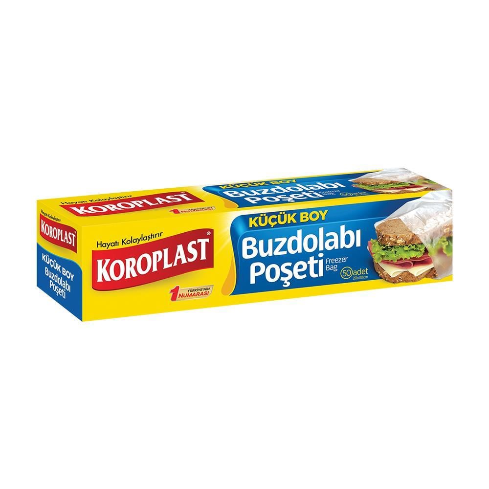 Koroplast Buzdolabı Poşeti Küçük Boy 20 x 30 cm 40 Adet