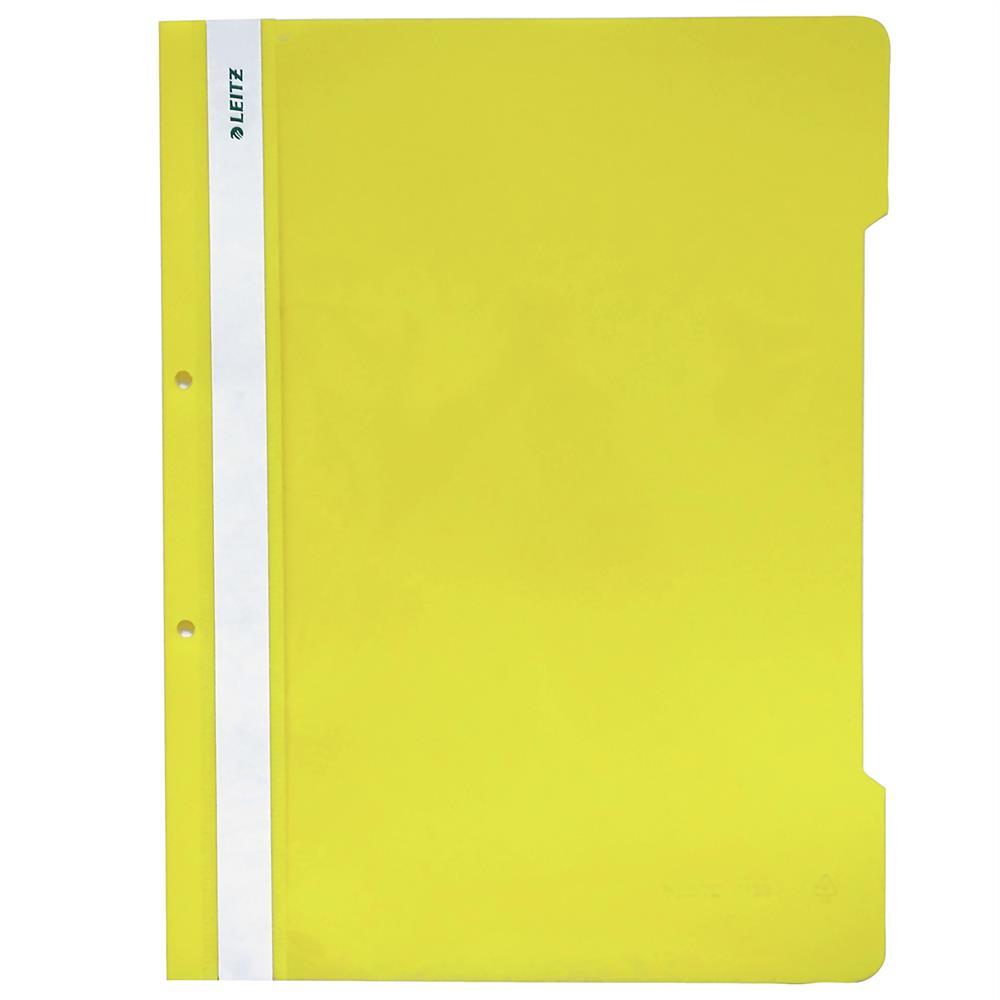 Leitz 4189 Telli Dosya Plastik 50 Adet - Sarı