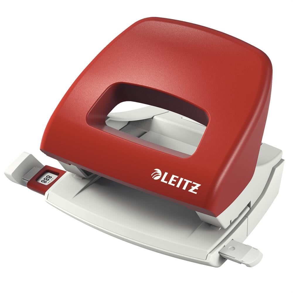 Leitz 5038 Delgeç Masa Tipi 16 Sayfa Kapasiteli - Kırmızı