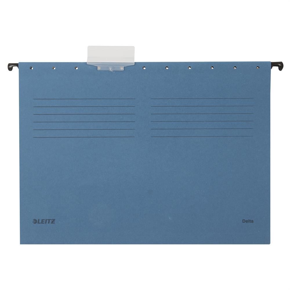 Leitz 6515 Delta Askılı Dosya Telsiz 25 Adet - Mavi