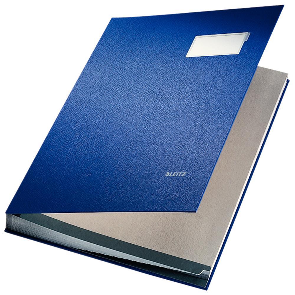 Leitz L5700 İmza Dosyası 20 Bölmeli - Mavi