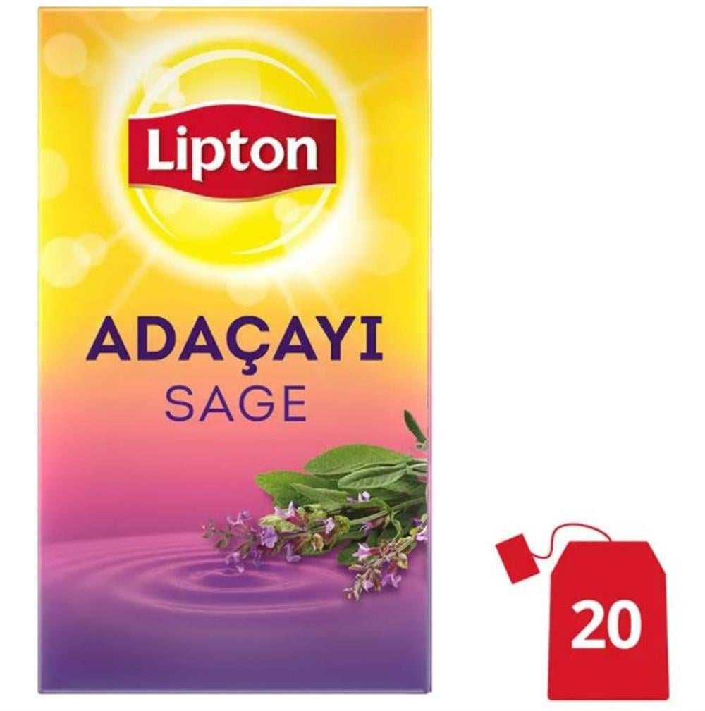 Lipton Adaçayı Bardak Poşet Çay 20'li