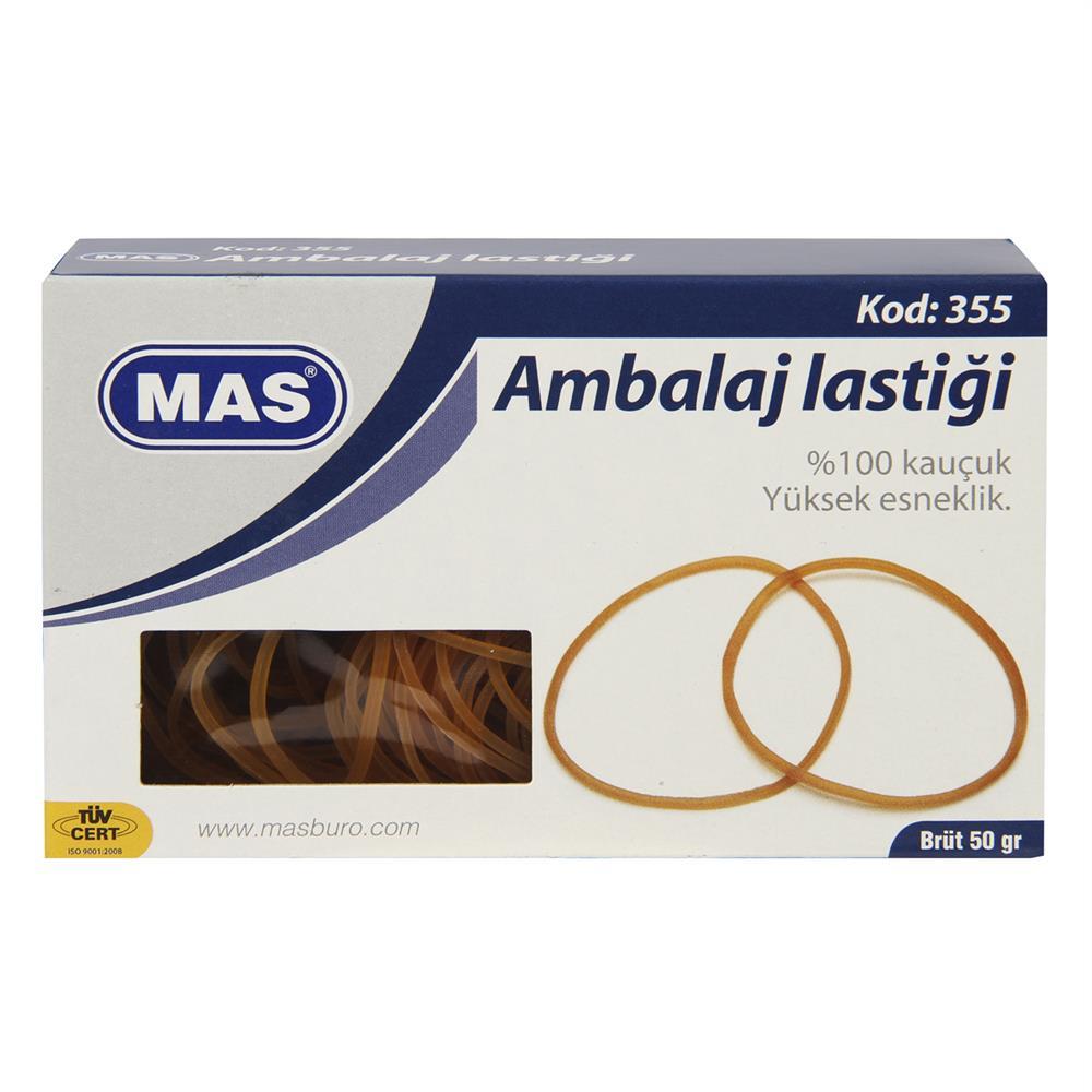 MAS 355 Ambalaj Lastiği %100 Kauçuk 50 g - Standart