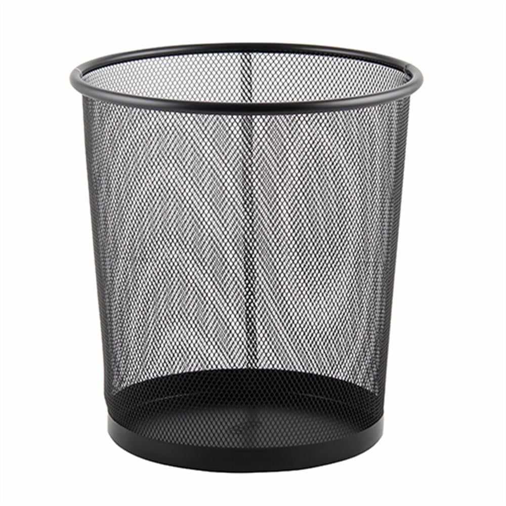 MAS 854 Çöp Kovası Metal Delikli 10 L - Siyah