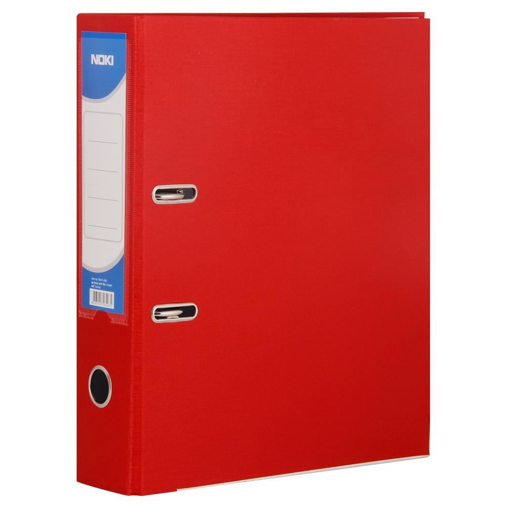 Noki Plastik Klasör Geniş - Kırmızı