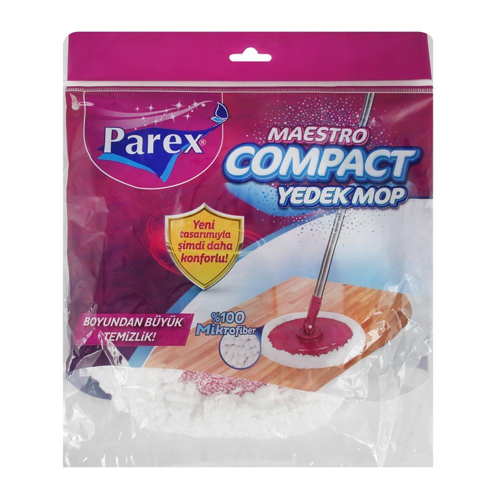 Parex Maestro Compact Mikrofiber Paspas Yedeği - Beyaz