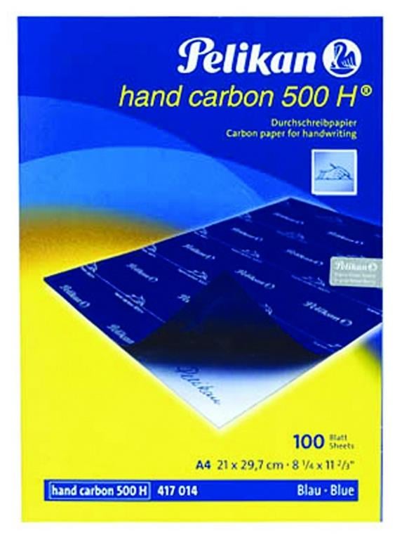 PELİKAN 500H 100LÜ KARBON KAĞIT MAVİ
