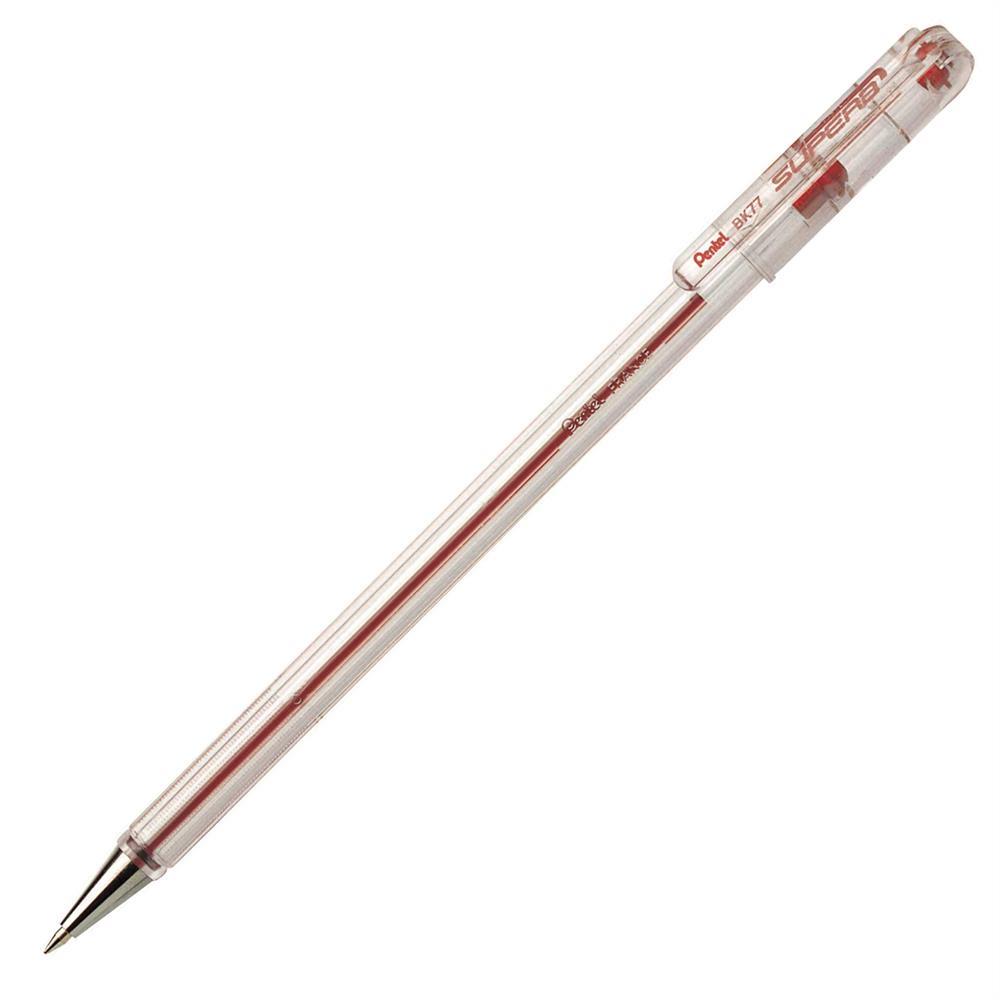 Pentel BK77 Tükenmez Kalem 0.7 mm - Kırmızı