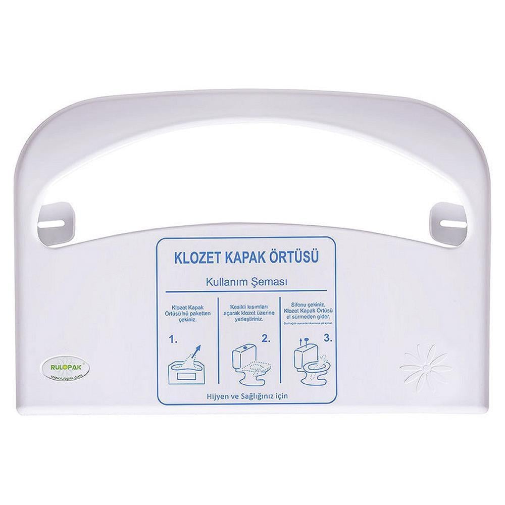 Rulopak R-1308 Klozet Kapak Örtüsü Dispenseri - Beyaz