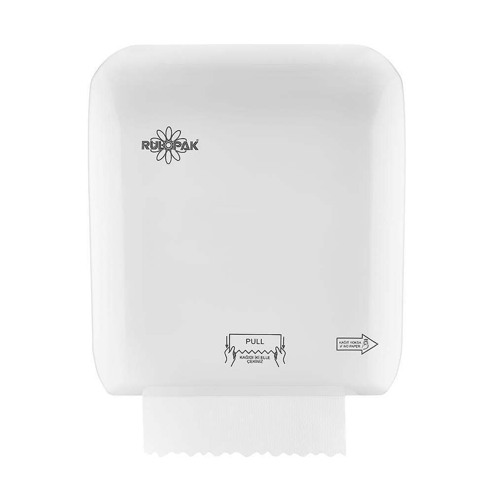 Rulopak R-1352 Elite Kağıt Havlu Dispenseri Autocut - Beyaz